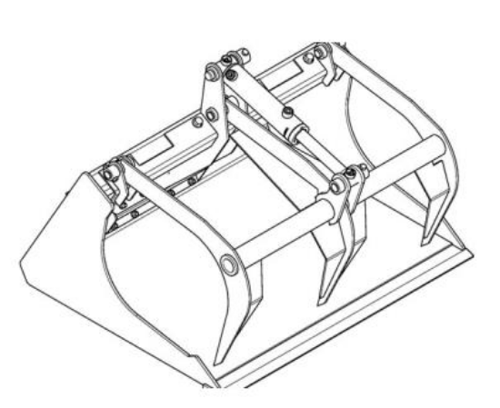 Picture of MINI SKID GRAPPLE BUCKET 